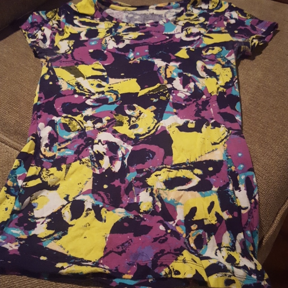 Colorful, soft tee